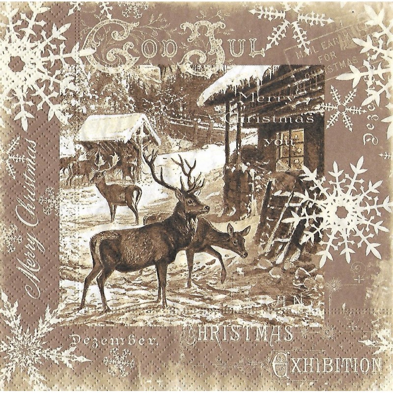 Serviette God Jul