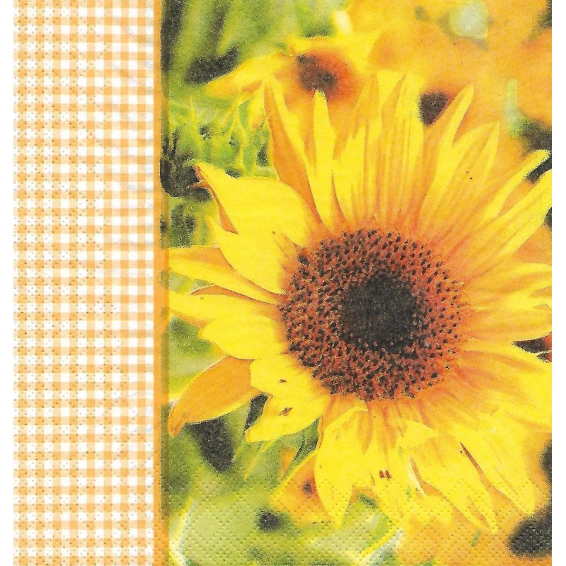 Serviette Sonnenblume
