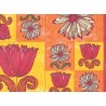 Serviette Bahama Bloom orange