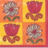 Serviette Bahama Bloom orange