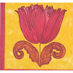 Serviette Bahama Bloom orange
