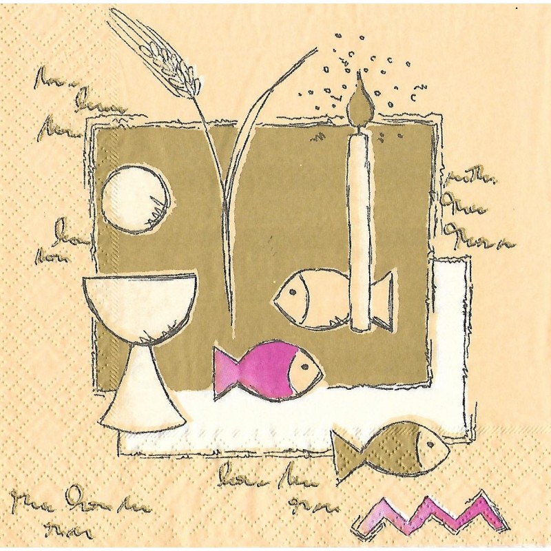 Serviette My Day Gold