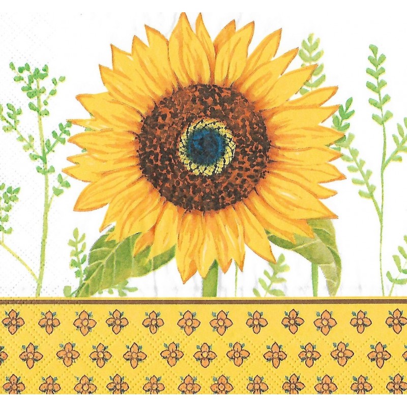 Serviette Sonnenblume