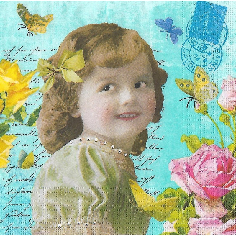 Serviette Cute Girl