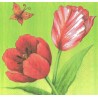 Serviette Tulpe