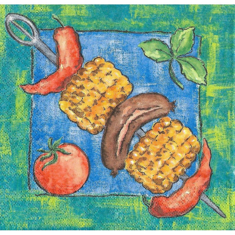 Serviette Barbeque