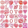 Serviette Love you