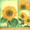 Serviette Sonnenblume