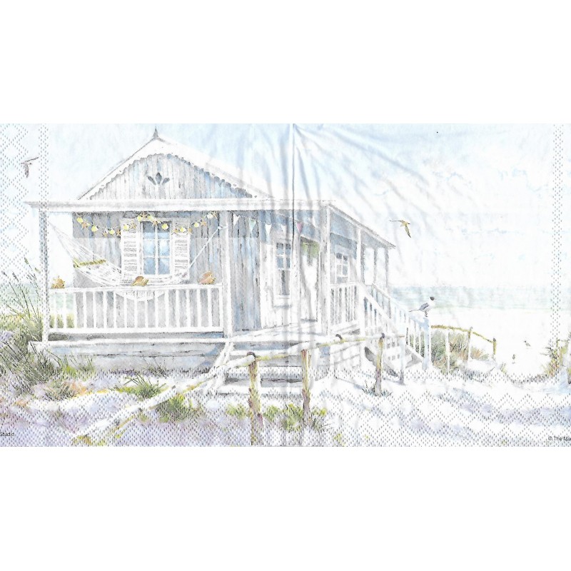 Serviette Strandhaus