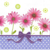 Serviette la Fleurs