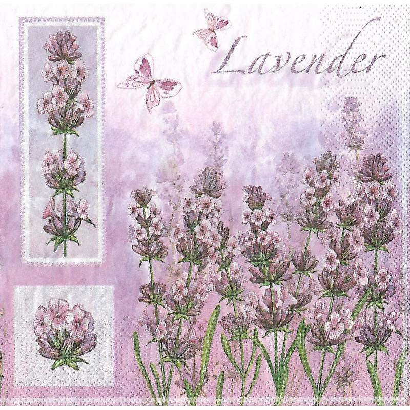 Serviette Lavenderflowers