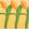 Serviette 3 Tulpen