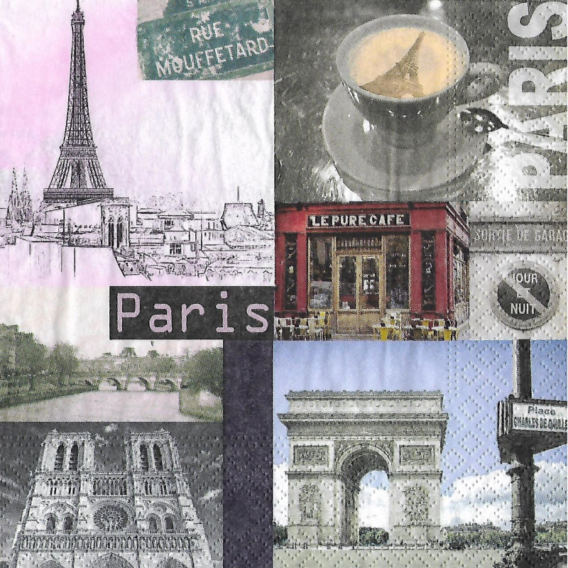 Serviette Paris City Life