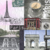 Serviette Paris City Life