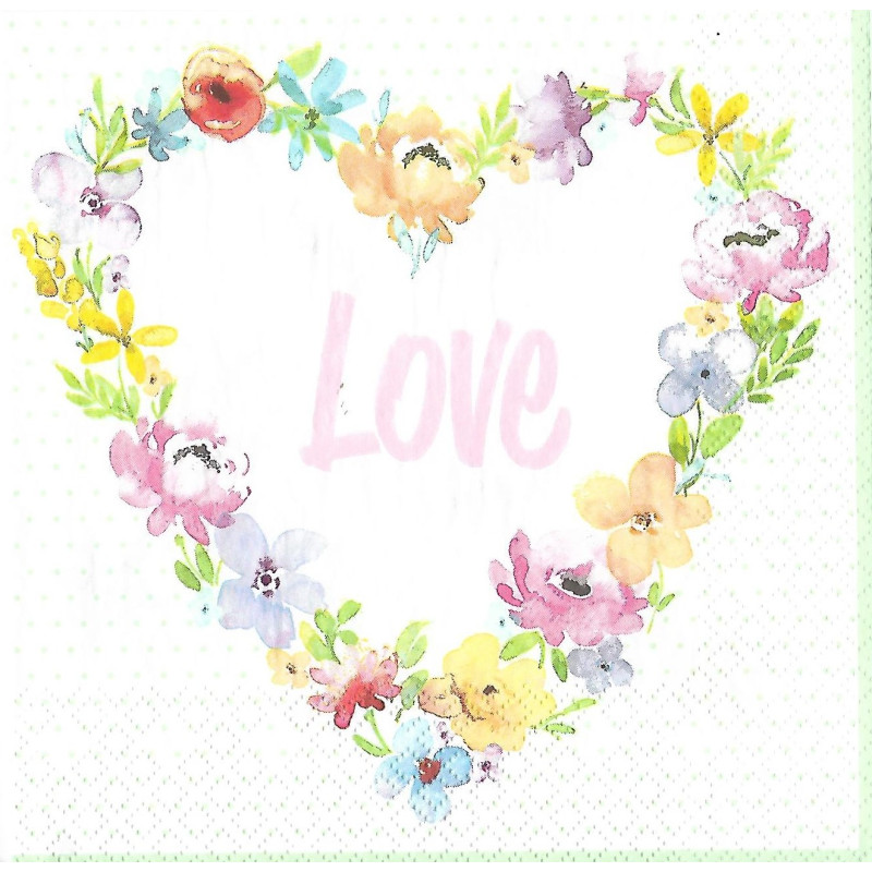 Serviette Blossom Love