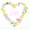 Serviette Blossom Love