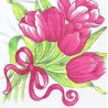 Serviette Tulpen