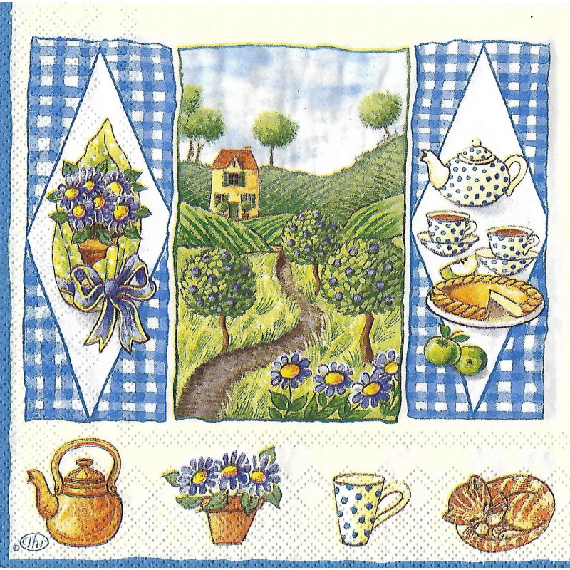 Serviette Kaffeezeit