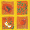 Serviette Mohn