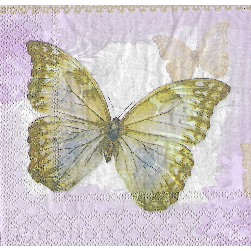 Serviette Papillon