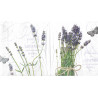 Serviette Fleurs Lavende