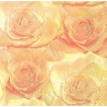 Serviette Rose lachs
