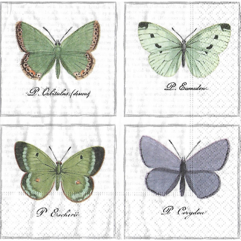 Serviette Butterfly