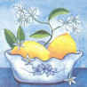 Serviette Zitronen