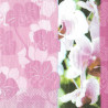 Serviette Orchidee