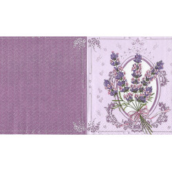 Serviette Lavendel