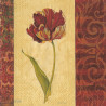 Serviette Tulpe