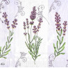 Serviette Lavender