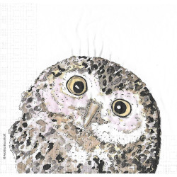 Serviette Owl