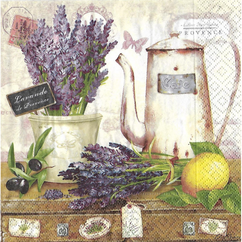 Serviette Lavende de Provence
