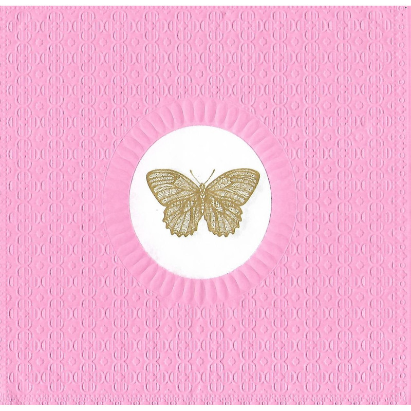 Serviette Struktur Butterfly