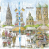 Serviette München
