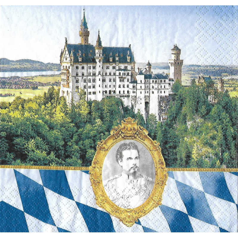 Serviette Neuschwanstein