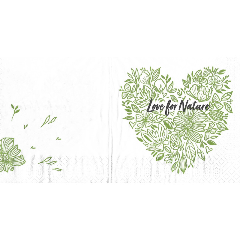 Serviette Love for Nature