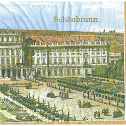 Serviette Schönbrunn