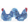 Serviette Hahn & Henne blue