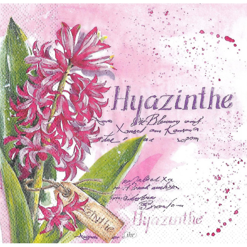 Serviette Hyazinthe