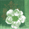 Serviette Printed Romantico Green