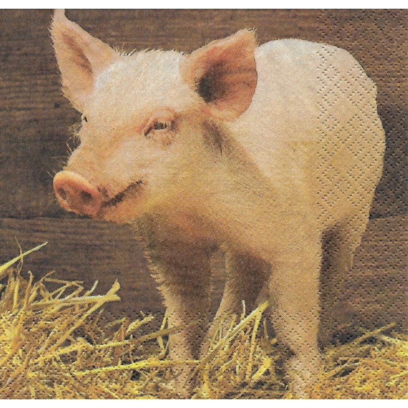 Serviette Porki Pig