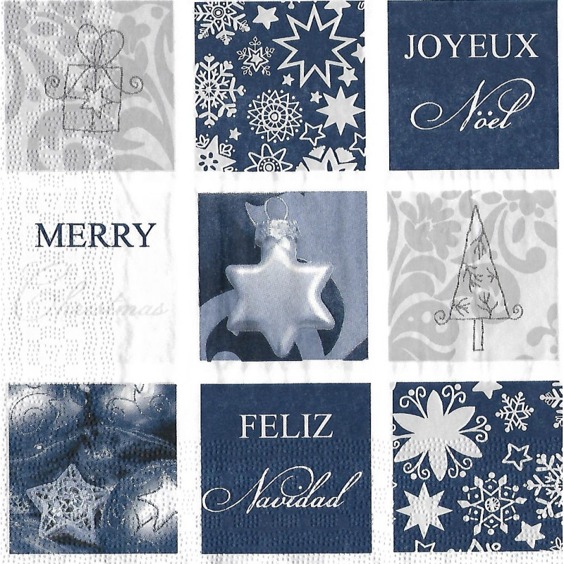 Serviette Feliz Navidad
