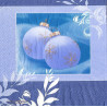 Serviette Weihnachtskugel