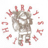 Serviette Merry Christmas