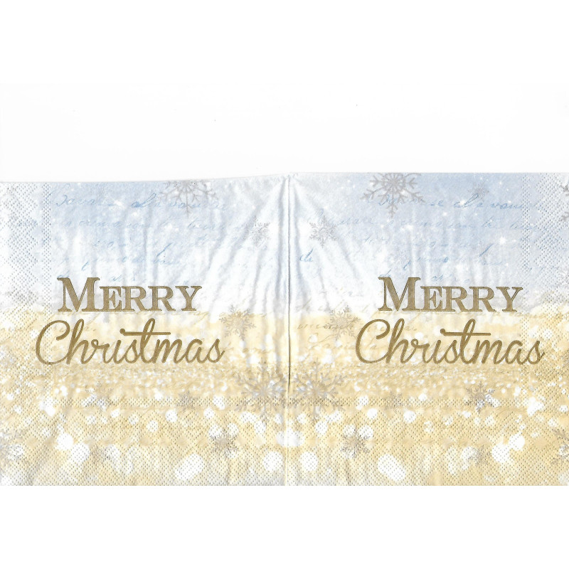 Serviette Merry Christmas