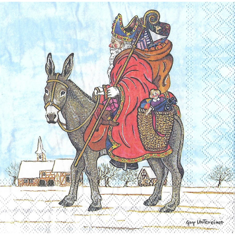 Serviette Sant Nicolas