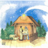 Serviette Maria & Josef