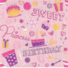 Serviette Sweet Princess Birthday